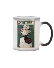 Black Gardener Pot Head Color Changing Mug tile