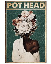 Black Gardener Pot Head 24x36 Poster front