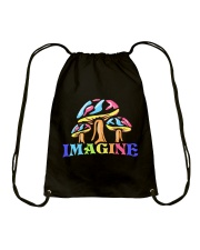 Mushrooms Imagine Drawstring Bag tile