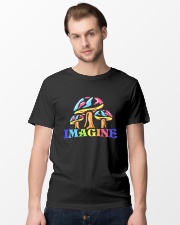 Mushrooms Imagine Classic T-Shirt lifestyle-mens-crewneck-front-15
