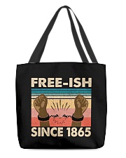 Freeish since 1865 All-Over Tote tile