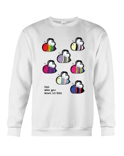 Bee Who You Want To Bee Crewneck Sweatshirt tile