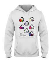Bee Who You Want To Bee Hooded Sweatshirt tile