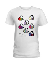 Bee Who You Want To Bee Ladies T-Shirt tile