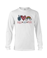 Peace Love Pride Long Sleeve Tee tile