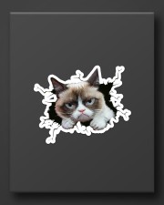 grumpy cat breaking glass Sticker - Single (Vertical) aos-sticker-single-vertical-lifestyle-front-08
