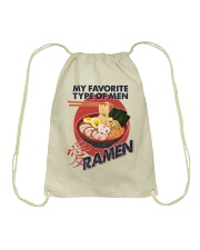 My Favorite Type Of Men Ramen Drawstring Bag tile