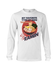 My Favorite Type Of Men Ramen Long Sleeve Tee tile