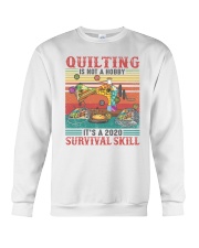 Quilting Yarn 2020 Survival Skill Crewneck Sweatshirt tile