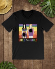 LGBTQ Pride Girls Like Girls Classic T-Shirt lifestyle-mens-crewneck-front-18