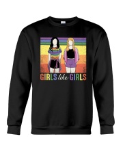 LGBTQ Pride Girls Like Girls Crewneck Sweatshirt tile