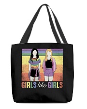 LGBTQ Pride Girls Like Girls All-Over Tote tile