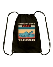 Crocs The Party Don't Start 'Til I Croc In Drawstring Bag tile