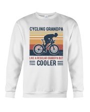Cycling Grandpa like a regular grandpa but cooler Crewneck Sweatshirt tile