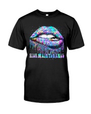Mushroom High Maintenance Classic T-Shirt front