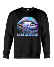 Mushroom High Maintenance Crewneck Sweatshirt tile