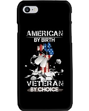 American By Birth Veteren By Choice Phone Case tile