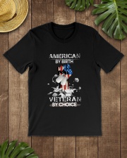 American By Birth Veteren By Choice Classic T-Shirt lifestyle-mens-crewneck-front-18