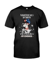 American By Birth Veteren By Choice Premium Fit Mens Tee tile
