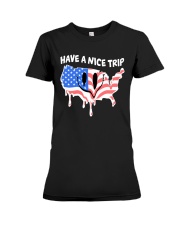 Acid America Have a nice trip Premium Fit Ladies Tee tile