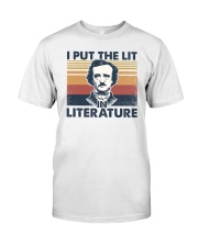 I Put The Lit In Literature Classic T-Shirt tile