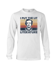 I Put The Lit In Literature Long Sleeve Tee tile