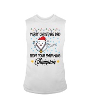 Merry christmas dad from your swimming champion Sleeveless Tee tile