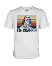 Benjamin Franklin V-Neck T-Shirt tile