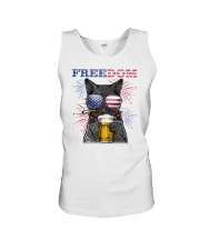 Cat US Freedom Unisex Tank tile
