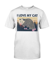 I love my cat Premium Fit Mens Tee tile