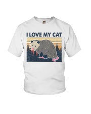 I love my cat Youth T-Shirt tile