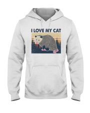 I love my cat Hooded Sweatshirt tile