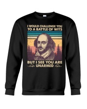 I Would Challenge You To a Battle of Wits Crewneck Sweatshirt tile