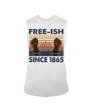 My relationship with whiskey is on the rocks Sleeveless Tee tile
