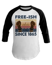 My relationship with whiskey is on the rocks Baseball Tee tile