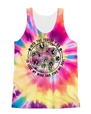 Into the forest i go All-Over Unisex Tank tile