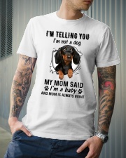 Dog telling you i'm not a dog Classic T-Shirt lifestyle-mens-crewneck-front-6