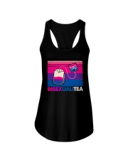 LGBTQ Pride BisexualiTea Ladies Flowy Tank tile