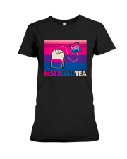 LGBTQ Pride BisexualiTea Premium Fit Ladies Tee tile
