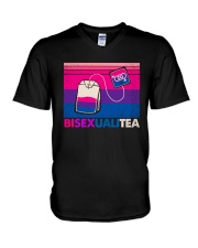 LGBTQ Pride BisexualiTea V-Neck T-Shirt tile