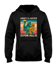 LGBT Liberty And Justice For All Hooded Sweatshirt tile