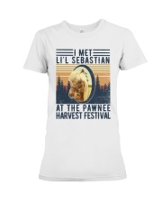 I met li'l Sebastian Premium Fit Ladies Tee tile