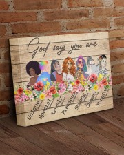 God Says You Are 14x11 Gallery Wrapped Canvas Prints aos-canvas-pgw-14x11-lifestyle-front-09