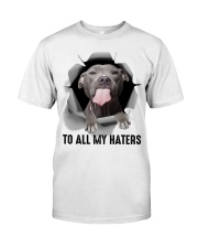 Pitbull To all my haters Premium Fit Mens Tee tile