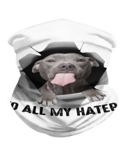 Pitbull To all my haters Neck Gaiter tile