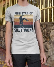 Ministry of silly walks Classic T-Shirt apparel-classic-tshirt-lifestyle-21