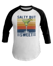 Salty but sweet Baseball Tee tile