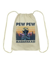 Aliens Pew Pew Madafakas Drawstring Bag tile