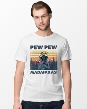 Aliens Pew Pew Madafakas Classic T-Shirt lifestyle-mens-crewneck-front-15