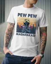 Aliens Pew Pew Madafakas Classic T-Shirt lifestyle-mens-crewneck-front-6